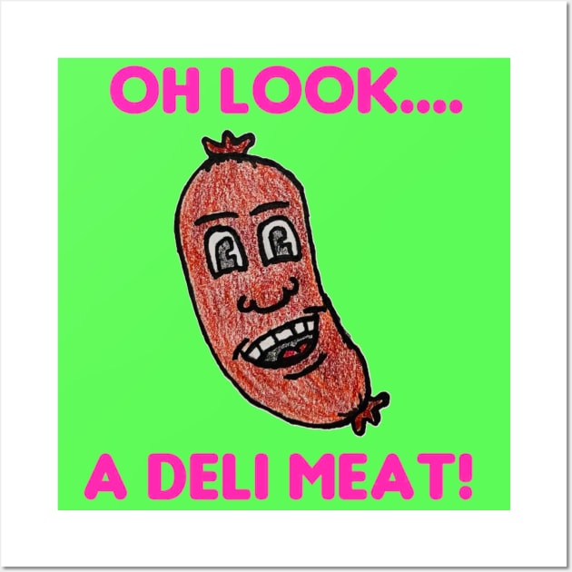 No Deli Meat For Uncle Tony Wall Art by New Ideas Productions 